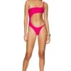 Camila Coelho Cilia One Piece Hot Pink 1 Camila Coelho Cilia One Piece Hot Pink -Camila coelho Sales COEL WX204 V1