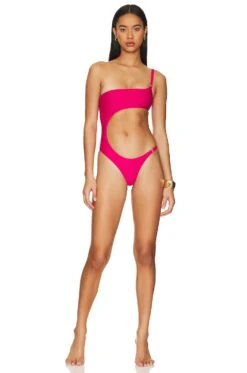 Camila Coelho Cilia One Piece Hot Pink