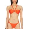 Camila Coelho Artika Top Poppy Orange -Camila coelho Sales COEL WX205 V1