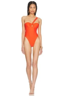 Camila Coelho Artika One Piece Poppy Orange