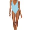 Camila Coelho Pilar One Piece Blue