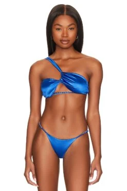 Camila Coelho Daia Top Blue