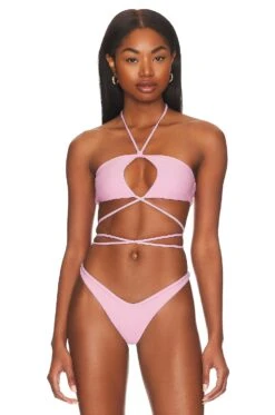 Camila Coelho Azaria Top Baby Pink