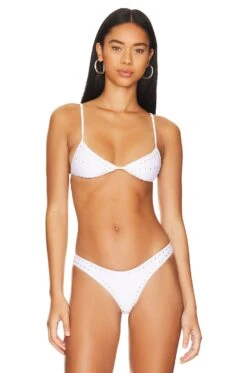 Camila Coelho Yuliana Top White