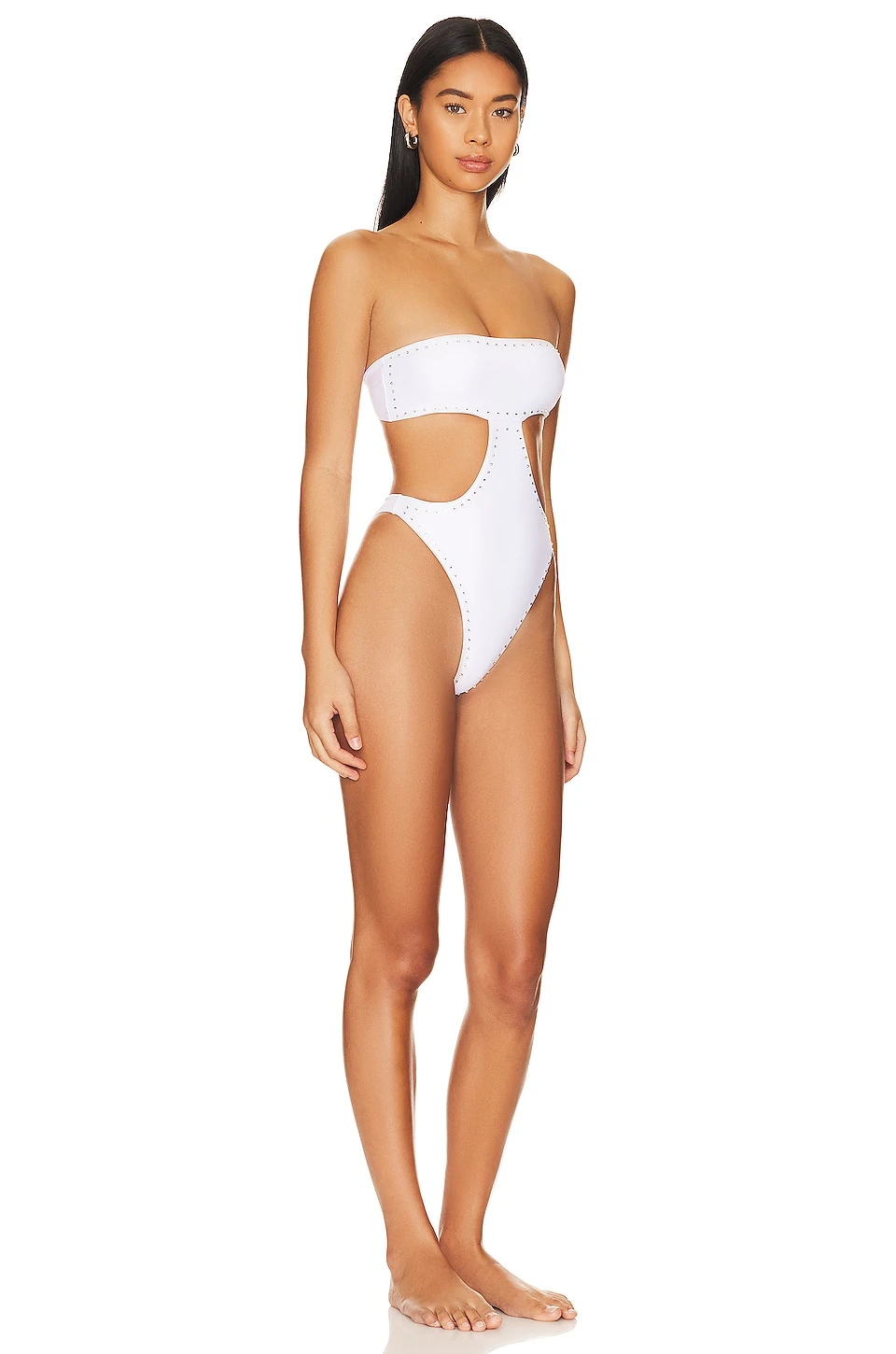 Camila Coelho Yuliana One Piece White 4 Camila Coelho Yuliana One Piece White - Image 2