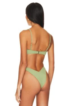 Camila Coelho Giselle Top Green -Camila coelho Sales COEL WX237 V3