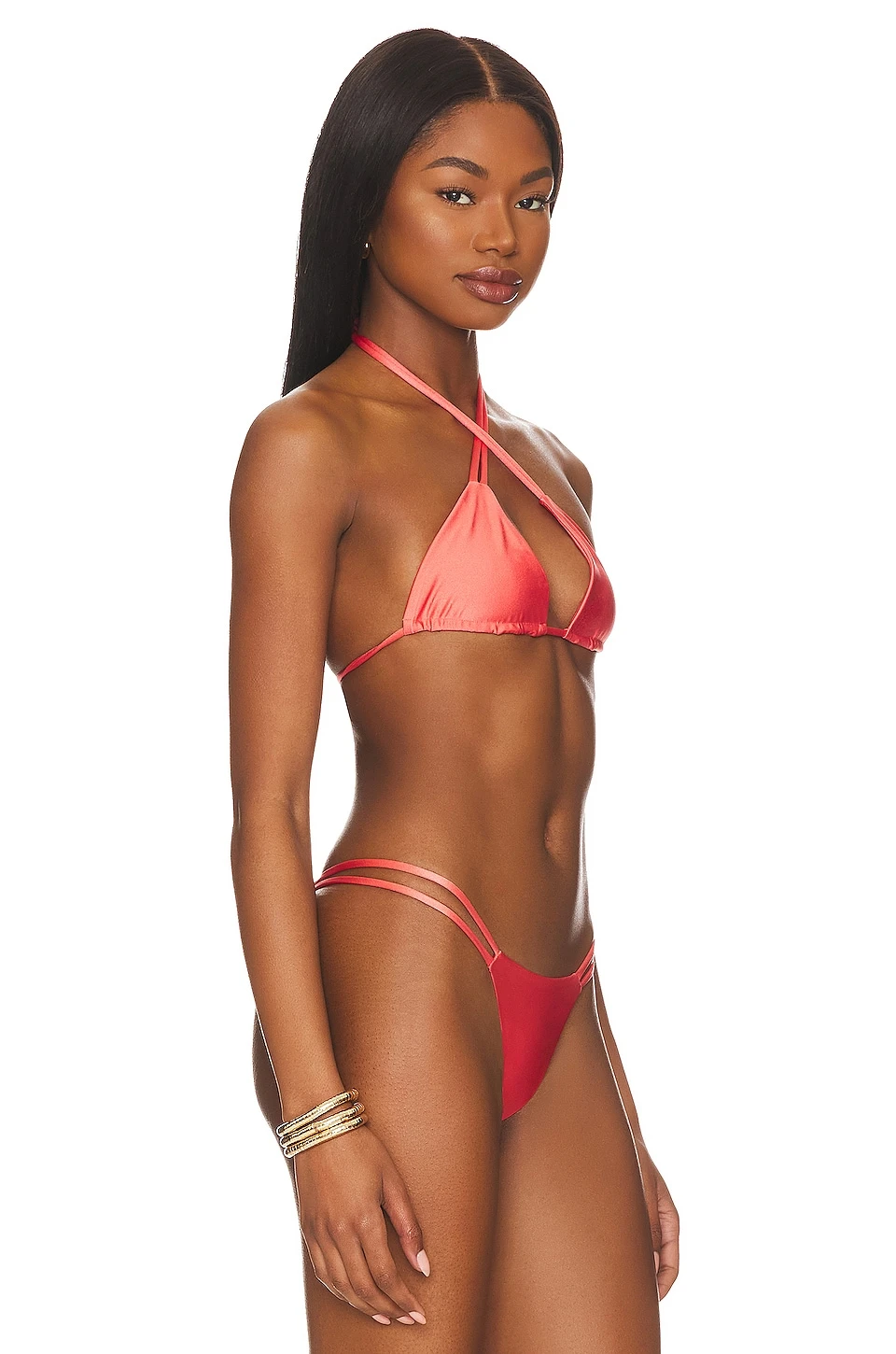 Camila Coelho Indira Top Coral Blush 5 Camila Coelho Indira Top Coral Blush - Image 3