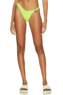 Camila Coelho Sintia Bottom Neon Yellow