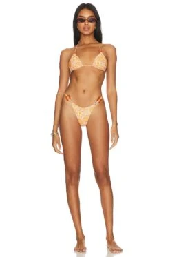 Camila Coelho Rita Top Orange Floral 9 Camila Coelho Rita Top Orange Floral -Camila coelho Sales COEL WX252 V4