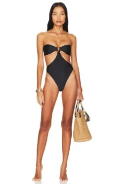 Camila Coelho Celina One Piece Black 9 Camila Coelho Celina One Piece Black -Camila coelho Sales COEL WX257 V3