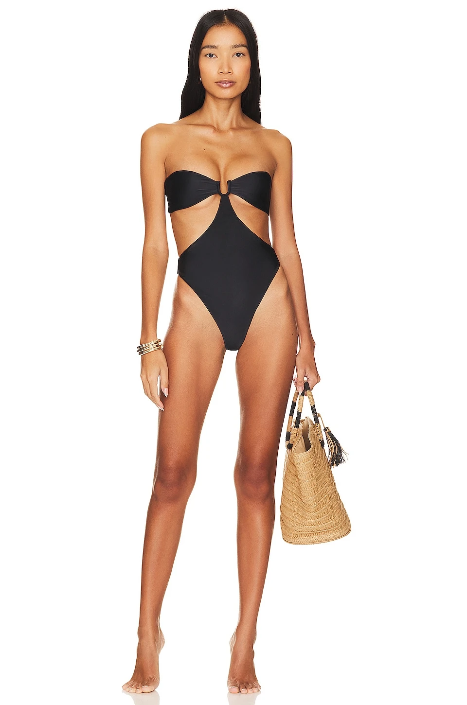 Camila Coelho Celina One Piece Black 5 Camila Coelho Celina One Piece Black - Image 3
