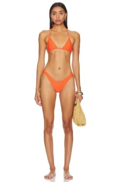 Camila Coelho Iara Top Orange & Yellow -Camila coelho Sales COEL WX262 V4