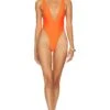 Camila Coelho Iara One Piece Orange & Yellow -Camila coelho Sales COEL WX264 V1