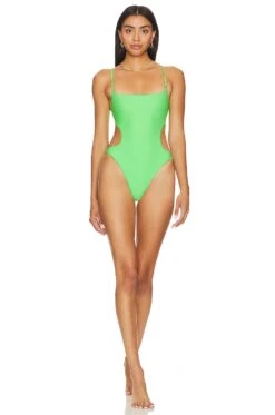 Camila Coelho Jisa One Piece Green