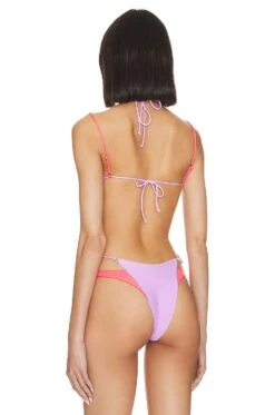 Camila Coelho Elina Top Lavender & Hot Coral 8 Camila Coelho Elina Top Lavender & Hot Coral -Camila coelho Sales COEL WX268 V3