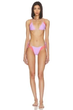 Camila Coelho Elina Bottom Lavender & Hot Coral 9 Camila Coelho Elina Bottom Lavender & Hot Coral -Camila coelho Sales COEL WX269 V4