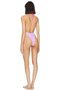 Camila Coelho Elina One Piece Lavender & Hot Coral 7 Camila Coelho Elina One Piece Lavender & Hot Coral -Camila coelho Sales COEL WX270 V3