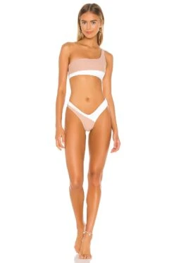 Camila Coelho Rumba Top White & Nude -Camila coelho Sales COEL WX29 V4