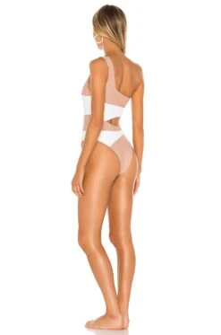 Camila Coelho Rumba One Piece White & Nude -Camila coelho Sales COEL WX31 V3