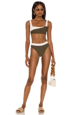 Camila Coelho Santos Bottom Ivory & Sage -Camila coelho Sales COEL WX69 V4