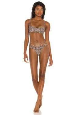 Camila Coelho Lorena Bottom Natural Leopard -Camila coelho Sales COEL WX94 V4